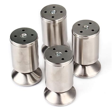 furniture cabinet metal legs corner feet stainless steel|adjustable stainless steel kitchen legs.